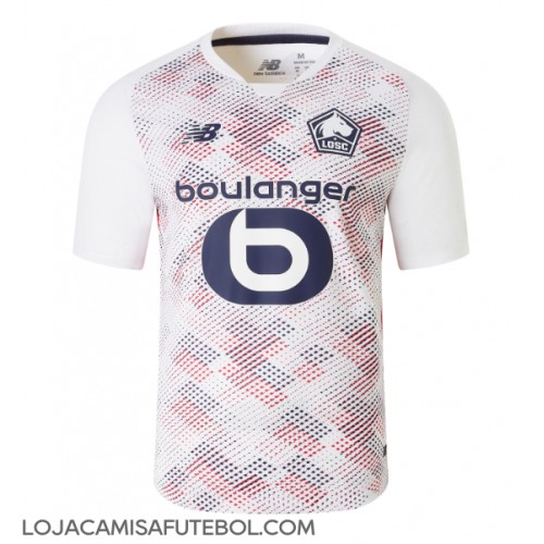 Camisa de Futebol Lille OSC Equipamento Secundário 2024-25 Manga Curta